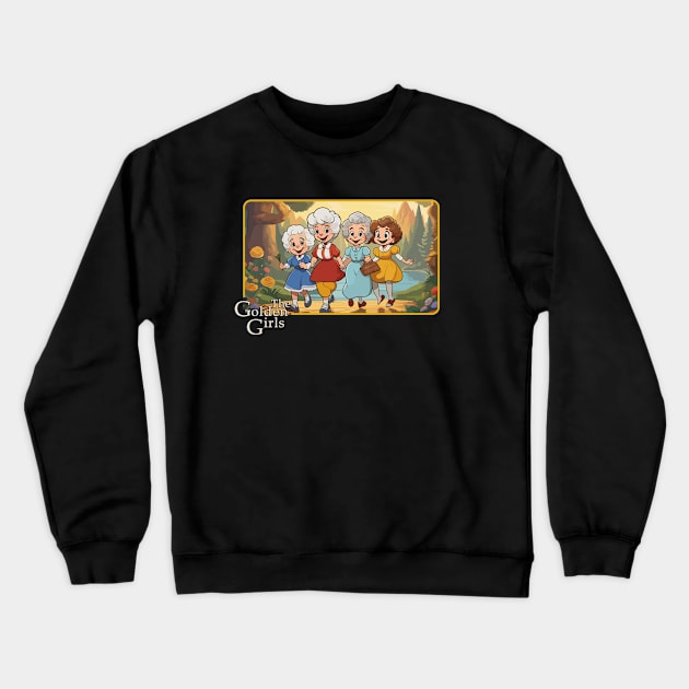 The Golden Girls Adeventure Crewneck Sweatshirt by clownescape